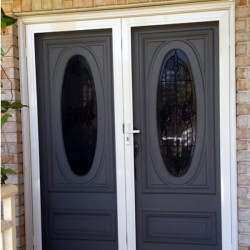 Double Hinge Stainless Screen Security Doors