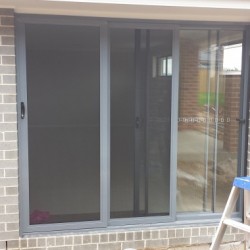 Double Stacking Sliding Security Doors